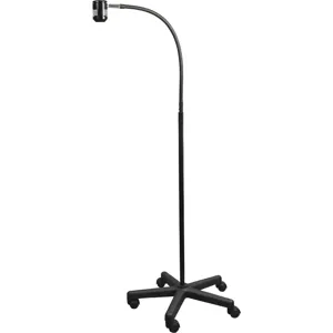 DAZOR LED-SL25RS-BK Saturn LED, Mobile Floor Stand Base Light, Black, 25 Inch | AG7HAK