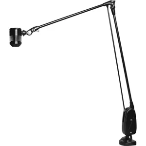 DAZOR LED-SL34CM-BK Saturn LED, Clamp Base Light, Black, 38 Inch | AG7HAM