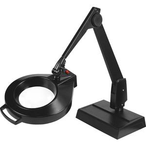 DAZOR LMC100-5-BK Led Circline Magnifier, 2.25X, Desk Base, Black, 28 Inch | AG7GUR