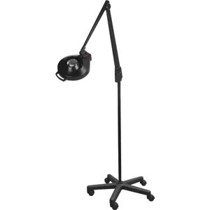 DAZOR LMC710-16-BK Led Circline Magnifier, 5X, Mobile Floor Stand, Black, 41 Inch | AG7GVG