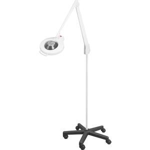 DAZOR LMC710-16-WH Led Circline Magnifier, 5X, Mobile Floor Stand, White, 41 Inch | AG7GVH