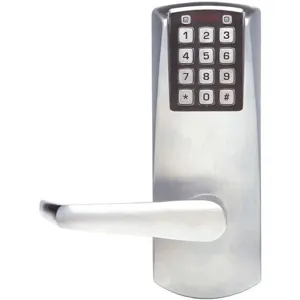 KABA E2066LL62641 Electronic Lock Satin Chrome 12 Button | AH3FUV 31NG84