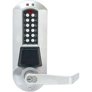 KABA E5666BWL62641 Electronic Lock Satin Chrome 20 Button | AH3FTD 31NG43