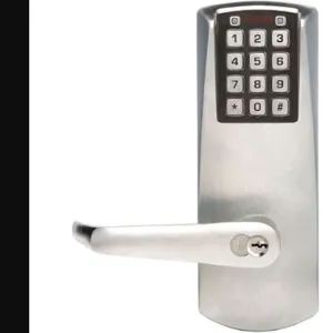 KABA P2051BLL62641 Electronic Lock Satin Chrome 12 Button | AH3FTQ 31NG55