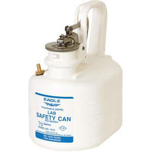 EAGLE 1512 Type I Safety Can 1/2 Gallon White | AD2DUD 3NKN7