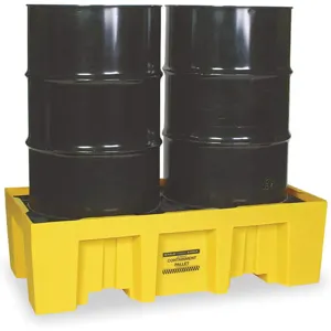 EAGLE 1620 Drum Spill Containment Pallet 2 Drum 4k Lb. | AC9VJV 3KN24