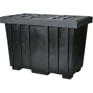 EAGLE 1625KB Spill Kit Box with Lid - Black HDPE - 220 Gallon | AF6RJL 20GY39