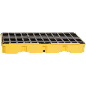 EAGLE 1632D Spill Platform With Drain, 30 Gallon, 2 Drums | AC6NHX 35U061