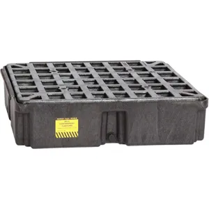 EAGLE 1633BD Spill Containment Modular Platform w/ Drain, 2000 lb Cap | AC6NHZ 35U063