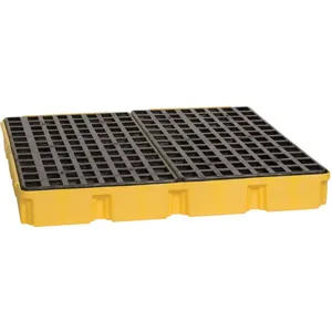 EAGLE 1635D Spill Platform w/ Drain, Polyethylene Body, 10000 lb Cap | AC6NJE 35U068