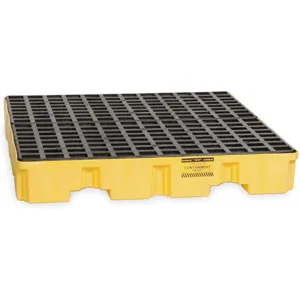 EAGLE 1645 Drum Spill Containment Pallet 4 Drum 8k Lb. | AC9VKA 3KN29