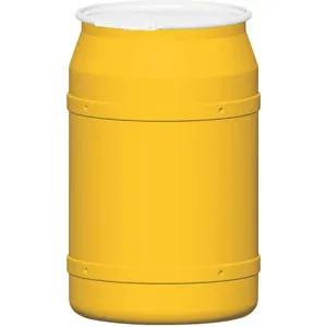 EAGLE 1656 Drum 55 Gallon Hdpe Yellow Polypropylene Ring | AB6HXJ 21RY21