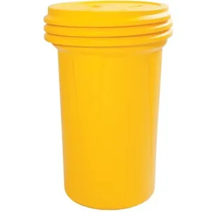 EAGLE 1657 Lab Packs with Screw-On Lid, Yellow, 217L Capacity, 67.4cm x 67.4cm Size | AG8EDR EDR16570YL / 20GY34