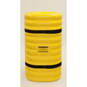 EAGLE 1712 Column Protector, 42 Inch Height, 12 Inch Size, Yellow | AG8DZH