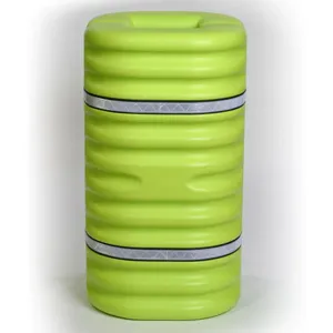 EAGLE 1708LM 8 In Column Protector 42 In High, Lime | AG8DZC 9RC39