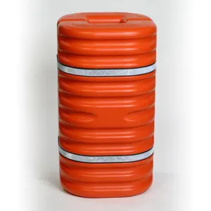 EAGLE 1710OR 10 In Column Protector 42 In High, Orange | AG8DZG 8DFZ8