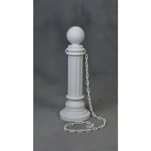 EAGLE 1714WHT Decorative Post Sleeve, Golf Traditions - White | AG8ECG