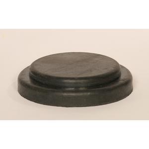 EAGLE 1718BASE Molded Rubber Base, 12 In Dia x 6 In H, For Decorative Post Sleeves | AG8ECJ