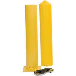 EAGLE 1743PS All-in-One 4 In Steel Bollard Post & Poly Post Sleeve 36 In High Combo | AG8ECB