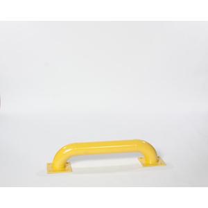 EAGLE 1745 4 In Low Profile 12 In x 48 In Steel Rack Guard - Yellow | AG8DYT