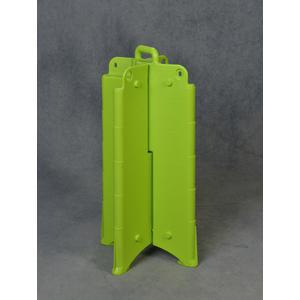 EAGLE 1840NS Ped-Crossing Collapsible Barricade, Lime ohne Plane | AG8EDF
