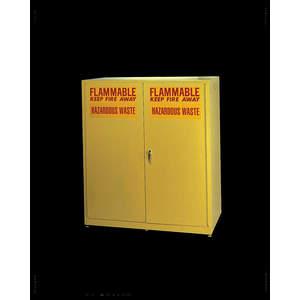 EAGLE HAZ5510 Flammable Cabinet Vertical 110 Gallon Yellow | AD8AUV 4HPT4