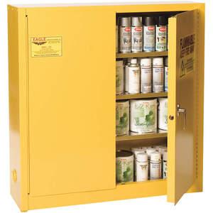 EAGLE 1975 Safety Cabinet for Flammable Liquids, Two Doors, Self Closing | AF2WAZ 6YG15