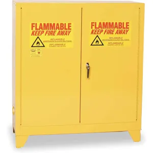 EAGLE 3010LEGS Hazardous Material Storage Cabinet, Self Closing Door | AB4LGE 1YNL7