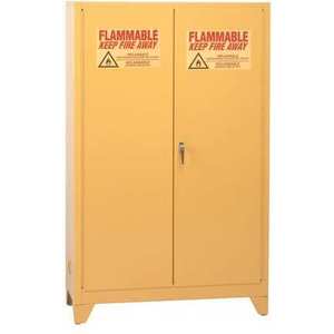 EAGLE 9010LEGS Tower Flammable Safety Cabinet, 90 gal Cap, Two Shelves | AF4RMQ 9GW42