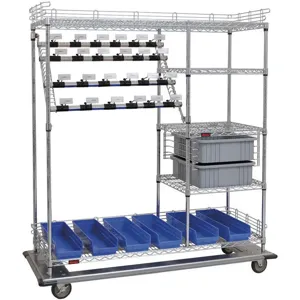 EAGLE GROUP CPC6024D Catheter Storage Cart 60 x 68 5 Shelves | AC7VQB 38X064