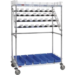 EAGLE GROUP CPC60B Catheter Storage Cart 60 x 68 2 Shelves | AC7VQC 38X065