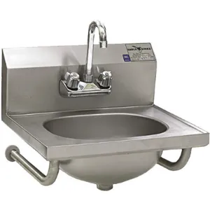 EAGLE GROUP HSA-10-FTWS Hand Sink Wall 18-7/8 Inch Length 14-3/4 Inch Width | AD6VFD 4AVH1