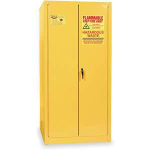 EAGLE HAZ2610 Hazardous Waste Cabinet 55 Gallon Gray | AC9VKW 3KN51