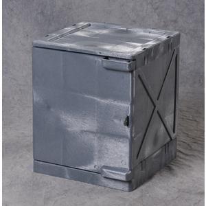 EAGLE M04GRY 4 Gallon, Modular Quik-Assembly Poly Cabinet, Gray | AG8DDK