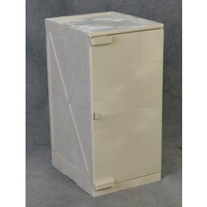 EAGLE M12BEI 12 Gallon, Modular Quik-Assembly Poly Cabinet, Beige | AG8DDP