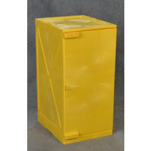 EAGLE M12Y 12 Gallon, Modular Quik-Assembly Poly Cabinet, Yellow | AG8DDM
