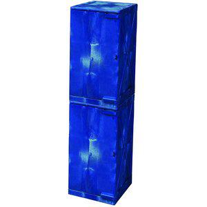 EAGLE M24CRA - Vertical 24 Gallon, Modular Quik-Assembly Poly Cabinet, Blue, Vertical | AG8DDR