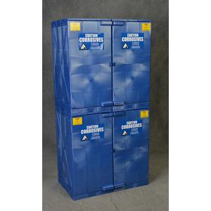 EAGLE M48CRA 48 Gallon, Modular Quik-Assembly Poly Cabinet, Blue | AG8DDU