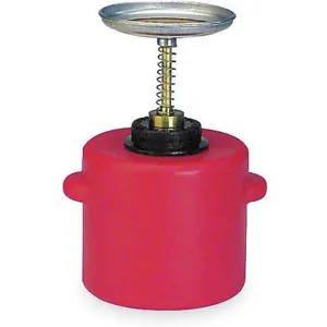 EAGLE P-714 Plunger Can 1 Gallon Polyethylene Red | AB2PBF 1N758