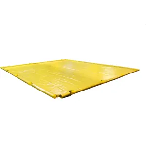 EAGLE T8201YE SpillNest Berm with Removable Sidewalls, Economy, 12 ft x 15 ft x 4.5 In, Yellow | AG8DKR