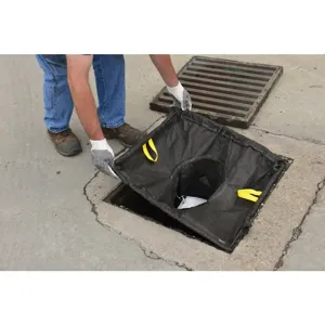 EAGLE T8702 Catch Basin Insert, 500 Gpm, Black, Rectangle | AG8DTT