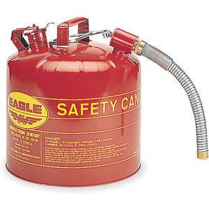 EAGLE U2-51S Type Ii Safety Can Red 5 Gal | AC3TMV 2W314