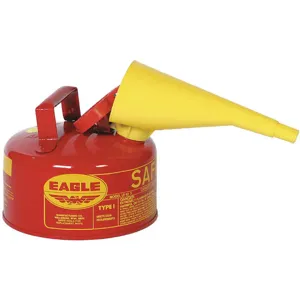 EAGLE UI-10-FS Type I Safety Can 1 Gallon Red 10 H 9 Od | AD2DUN 3NKP8