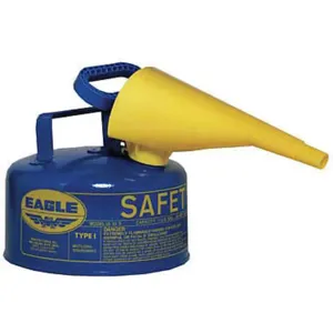 EAGLE UI-20-FSB Metal Safety Can, Kerosene, 11-1/4 Width x 9-1/2 Inch Depth | AD2DUQ 3NKR1