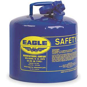 EAGLE UI-50-SB Typ I Sicherheitskanister, 5 Gallonen, blau, 13-1/2 Zoll Höhe | AD9FED 4RF73