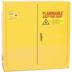 EAGLE YPI-3010 Paints And Inks Cabinet 40 Gallon Yellow | AD8AWK 4HPX5