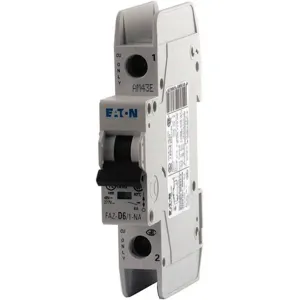 EATON FAZ-D8/1-NA-SP Miniature Circuit Breaker 8a D Curve 1p | AF6MET 19YG07