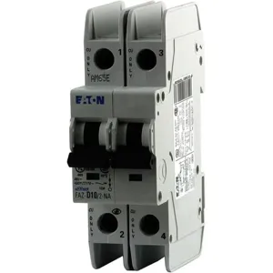 EATON FAZ-C20/2-NA Miniature Circuit Breaker, 20 A, C-Curve, 2 Pole, 480 VAC | AF6KUE 19YG30