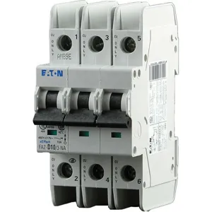 EATON FAZ-C4/3-NA Miniature Circuit Breaker 4a C Curve 3p | AF6MHQ 19YG57