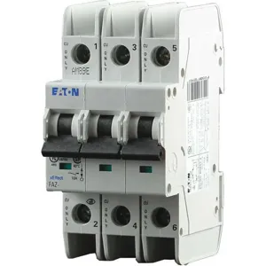 EATON FAZ-D40/3-NA Miniature Circuit Breaker 40a D Curve 3p | AF6MKA 19YG89